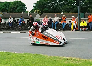 Klaus Klaffenbock & Christian Parzer (Yamaha) 2004 Sidecar TT
