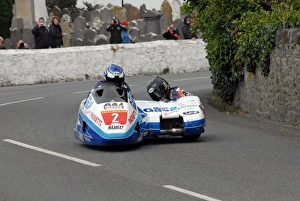 Images Dated 15th July 2010: Klaus Klaffenbock & Dan Sayle (LCR Honda) 2010 Southern 100