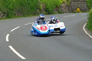 Klaus Klaffenbock & Dan Sayle (LCR Honda) 2010 Sidecar TT
