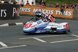 Klaus Klaffenbock at Quarter Bridge: 2010 Sidecar Race A