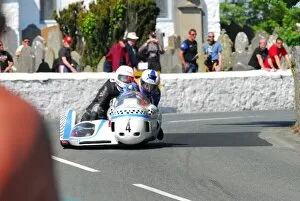 Images Dated 30th May 2016: Klaus Riedel & Dirk Luttke (BMW) 2016 Pre TT Classic