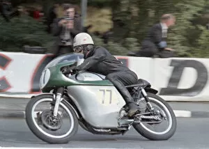 Images Dated 23rd December 2021: Kurt-Ivan Carlsson (Norton) 1966 Senior TT