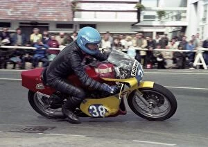 Images Dated 25th January 2018: Larry Bernier (Yamaha) 1983 Junior Manx Grand Prix