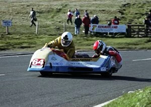 Lars Schwartz & Doug Jewell (LGMV Yamaha) 1994 Sidecar TT