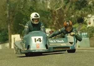 Lars Schwartz & Leif Gustavsson (Ireson Yamaha) 1986 Sidecar TT