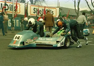 Lars Schwartz & Leif Gustavsson (Ireson Yamaha) 1986 Sidecar TT