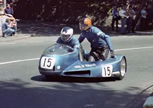Konig Prints: Lars Schwartz & Leif Gustavsson (Konig) 1982 Sidecar TT