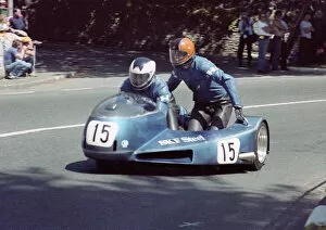 Lars Schwartz & Leif Gustavsson (Konig) 1982 Sidecar TT