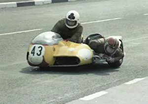Lars Schwartz & Leif Gustavsson (LGMV Konig) 1980 Sidecar TT