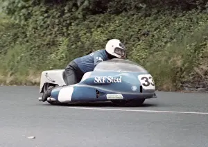 Lars Schwartz & Leif Gustavsson (LGMV Yamaha) 1983 Sidecar TT