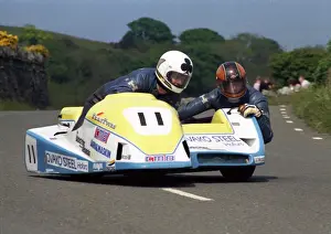 Lars Schwartz & Leif Gustavsson (LGMY Ireson) 1987 Sidecar TT