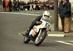 Images Dated 1st April 2022: Laurie Hodson (Ducati) 1974 Junior Classic Manx Grand Prix