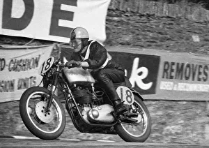Images Dated 7th January 2021: Lawrance Evans (BSA) 1957 Senior Manx Grand Prix