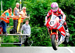 Lee Johnston Gallery: Lee Johnston (Honda) 2018 Senior TT