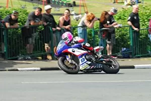 Images Dated 8th June 2016: Lee Johnston (Triumph) 2016 Supersport 2 TT