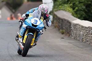 Images Dated 14th July 2022: Lee Johnston (Yamaha) 2022 Supersport TT