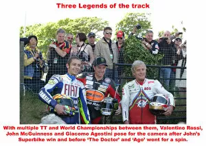 Giacomo Agostini Gallery: Three Legends of the track
