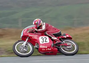 1996 Junior Classic Manx Grand Prix Prints: Len Fallowfield (Aermacchi) 1996 Junior Classic Manx Grand Prix