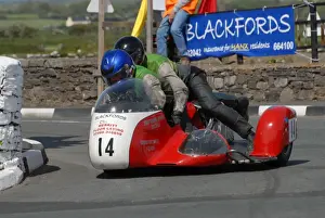 Lenny Pallister & Ian Marriner (Triumph) 2007 Pre TT Classic