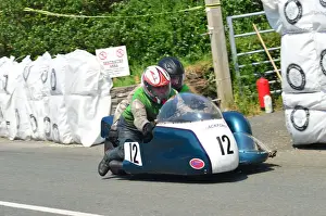 Lenny Pallister & Ian Marriner (Triumph spl) 2012 Pre TT Classic