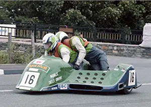 Lenny Pallister & Ian Marriner (Yamaha) 1991 Southern 100