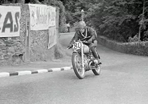 Leo Carter (Douglas) 1950 Junior Clubman TT