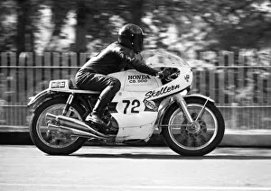 1972 Senior Manx Grand Prix Collection: Leo Castles (Honda) 1972 Senior Manx Grand Prix