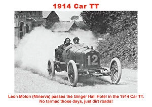 Images Dated 11th July 2022: Leon Molin Minerva 1914 Car TT