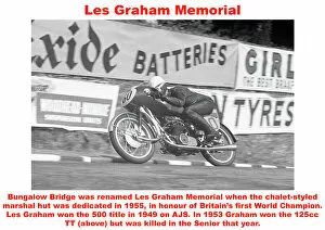 Images Dated 7th October 2019: Les Graham Memorial