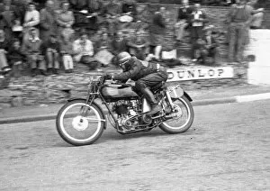Images Dated 22nd August 2021: Les Martin (Excelsior) 1947 Lightweight TT