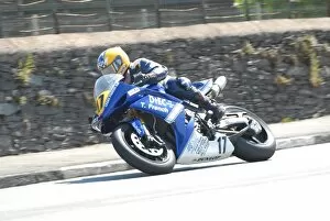 Images Dated 6th June 2008: Les Shand (Yamaha) 2008 Superbike TT