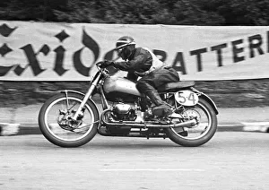 Images Dated 7th January 2021: Les Southam (Douglas) 1951 Junior Manx Grand Prix
