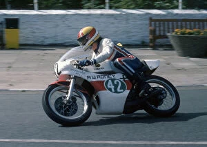 Images Dated 14th December 2021: Lew Batty (Yamaha) 1978 Lightweight Manx Grand Prix