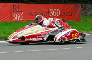 Lewis Blackstock Gallery: Lewis Blackstock & Patrick Rosney (LCR Suzuki) 2016 Sidecar A TT