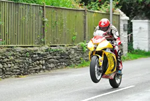 Liam Greene (Kawasaki) 2015 Newcomers Manx Grand Prix