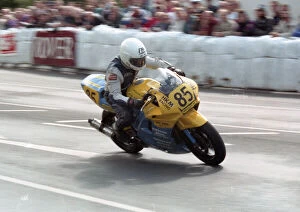 Images Dated 28th January 2021: Liam McAleer (Crossan Honda) 1996 Senior Manx Grand Prix