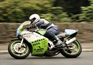 Liam McAleer (Kawasaki) 1993 Junior Manx Grand Prix