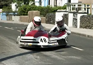 Lionel Fantom & Amanda Fantom (Yamaha) 1985 Sidecar TT