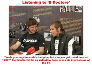 Guy Martin Gallery: Listening to Il Doctore