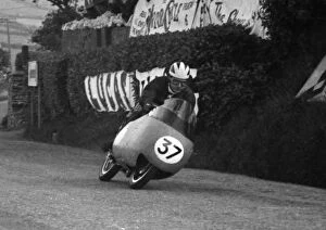 Bill Lomas Collection: Bill Lomas (Guzzi) 1955 Senior TT