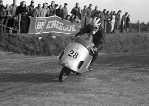 Images Dated 13th August 2016: Bill Lomas (MV) 1954 Lightweight TT
