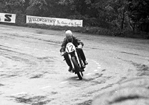 Images Dated 24th February 2019: Louis Gilbert (AJS) 1954 Senior TT