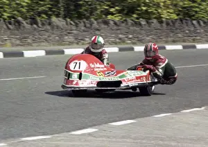 Lowry Burton & Martin Murphy (Anderson Yamaha) 1979 Sidecar TT