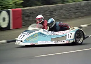 Lowry Burton & Pat Cushnahan (Windle Yamaha) 1983 Sidecar TT