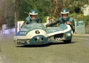 Lowry Burton & Pat Cushnahan (Yamaha) 1986 Sidecar TT