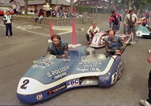 Lowry Burton & Pat Cushnahan (Yamaha) 1987 Sidecar TT