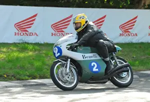 Benelli Prints: Luciano Battisti (Benelli) 2016 Classic TT Parade Lap