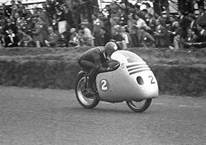 Images Dated 20th December 2021: Luigi Taveri (MV) 1956 Lightweight Ulster Grand Prix