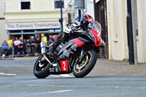 Images Dated 10th June 2021: Luke Collins (Yamaha) 2015 Newcomers Manx Grand Prix