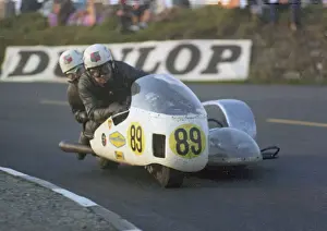 M Wharton-Harrison & M Raistrick (Jim Anderson BSA) 1971 750 Sidecar TT